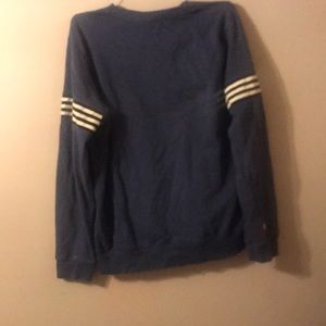 Blue adidas sweatshirt